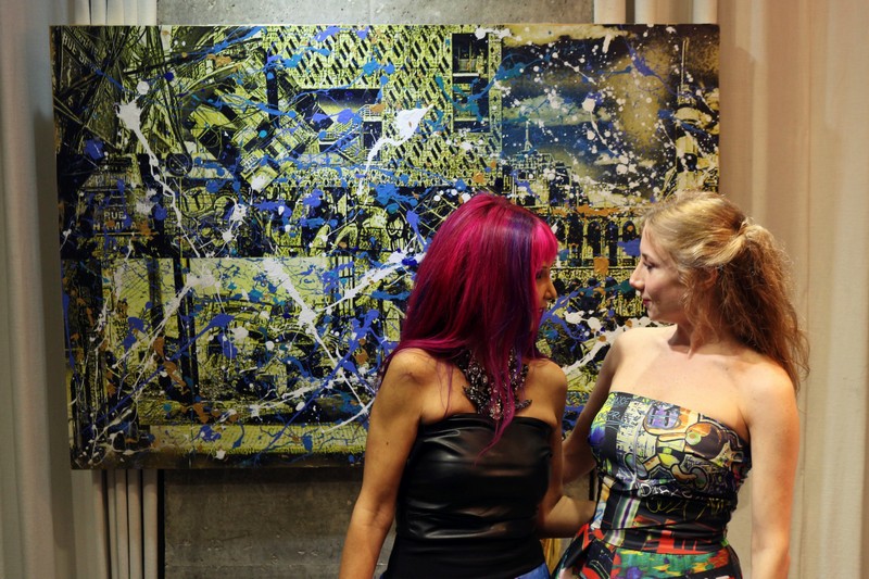 Suzi in Beirut at Vick Vanlian Showroom